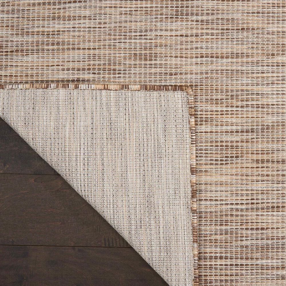 Nourison Positano 8&#39; x 10&#39; Beige Indoor/Outdoor Area Rug, , large
