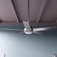 Hunter Zayden 52" Ceiling Fan with LED Light in Matte Silver, , large