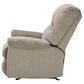 Ashley Stonemeade Manual Recliner in Taupe, , large