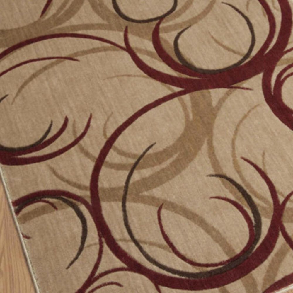 Nourison Somerset ST82 2&#39; x 2&#39;9&quot; Beige Runner, , large