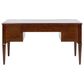 Jennifer Taylor Home Dauphin 5-Drawer Executive Desk in Walnut Brown, , large