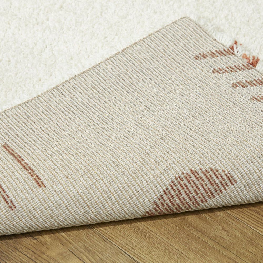 Balta Rugs Rupa 3090650 2&#39;2&quot; x 7&#39; White and Rust Runner, , large