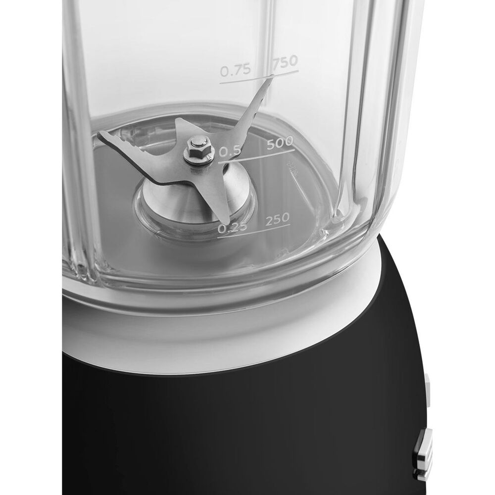 Smeg 1.6 Quart Retro Blender in Black, , large