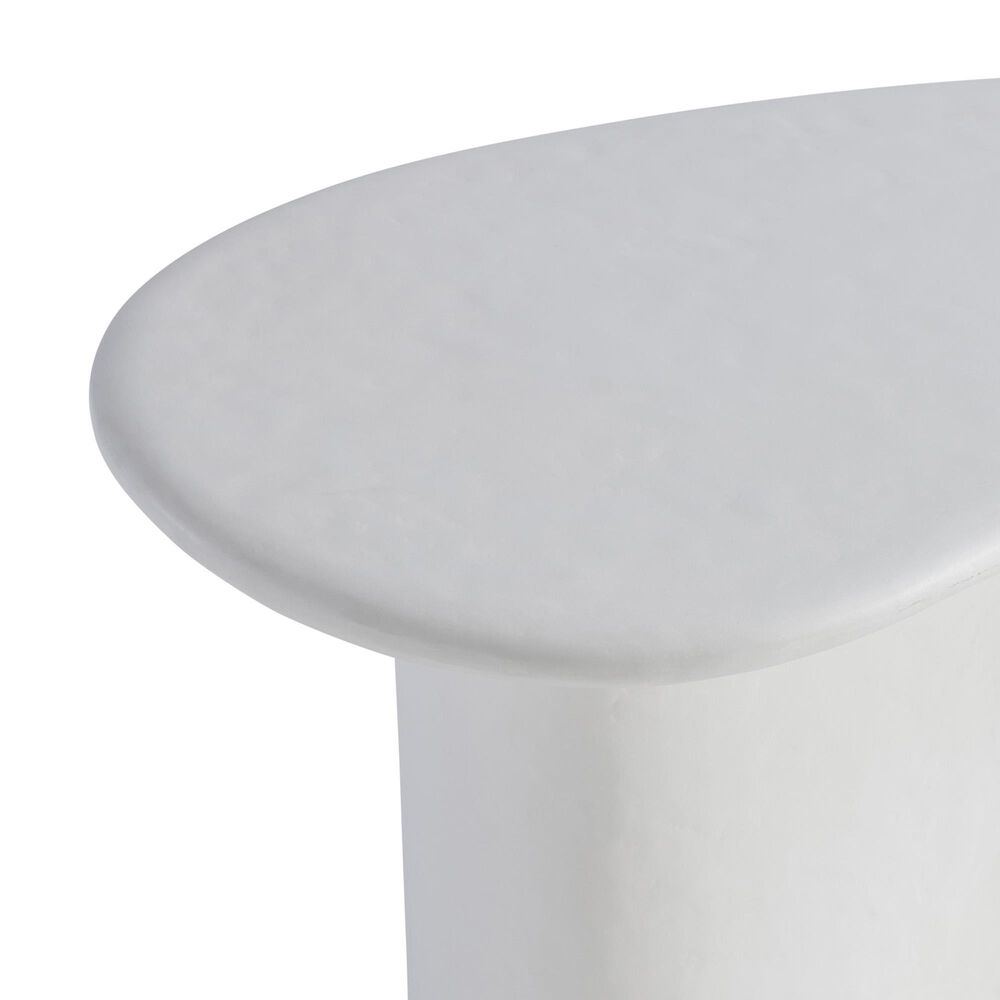 Bernhardt Fresco Outdoor Accent Table in Chalky White, , large