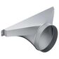 Bosch 8" Side/Rear Transition for Downdraft Ventilation in Stainless Steel, , large