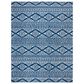 Safavieh Tulum 9" x 12" Navy and Ivory Area Rug, , large