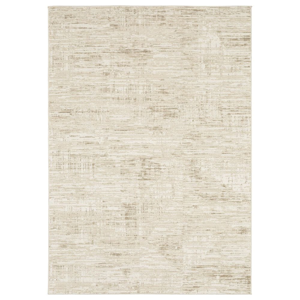 Oriental Weavers Lauren LRN01 Tan 3"3" x 5" Area Rug, , large
