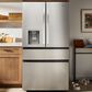 Whirlpool 29 Cu. Ft. French Door Refrigerator with Reach Through Handles in Fingerprint-Resistant Stainless Steel, , large