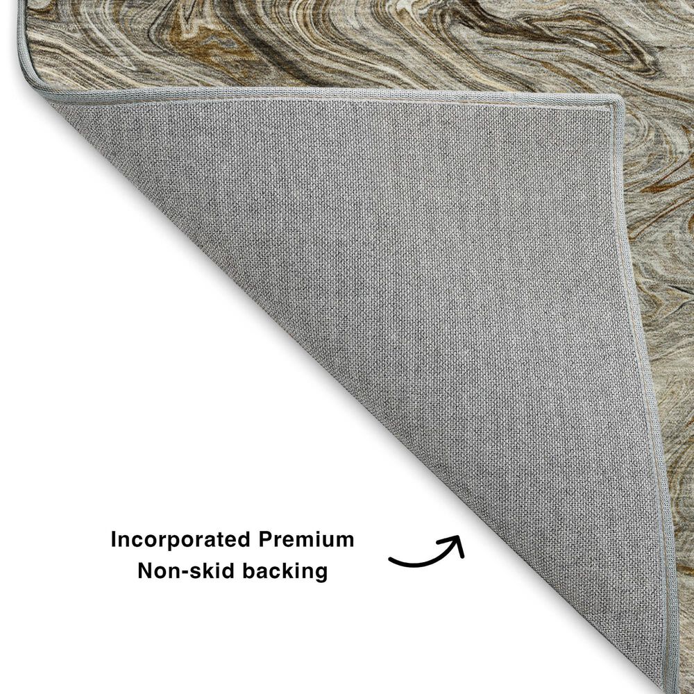 Dalyn Rug Company Ravenna RN8 1&#39;8&quot; x 2&#39;6&quot; Taupe Area Rug, , large