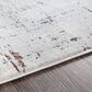 Surya Aisha 10" x 14" Charcoal, Gray, Dark Blue, Off-White, Burgandy and Burnt Orange Area Rug, , large