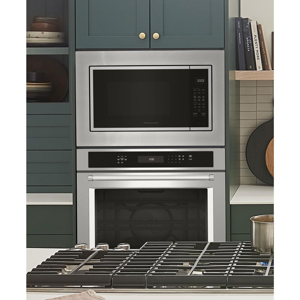 Whirlpool 27" Trim Kit for 1.6 Cu. Ft. Countertop Microwave in Stainless Steel, , large