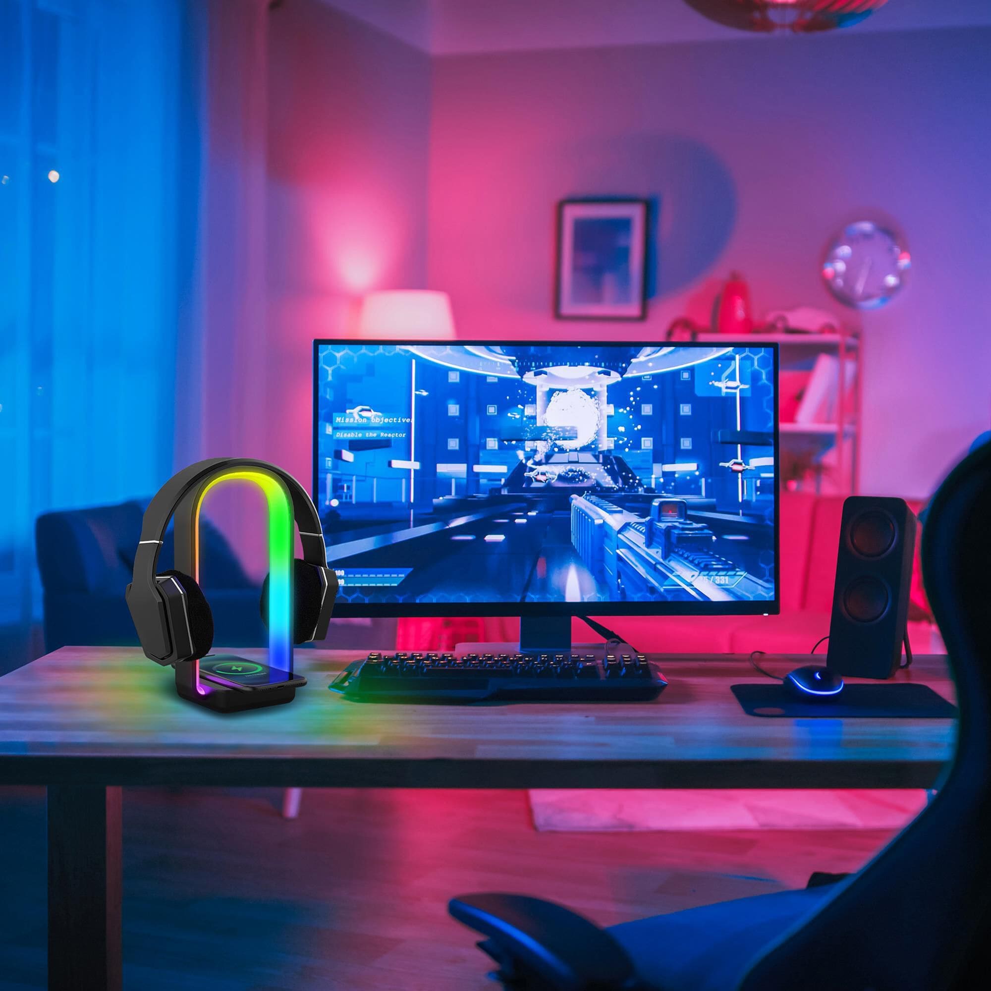 Monster Smart Illuminessence ARC+ Smart LED Lamp With USB Monster Smart Illuminessence ARC+ Smart LED Lamp With USB