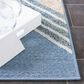 Safavieh Sarasota 4"5" x 6"5" Blue and Light Green Indoor/Outdoor Area Rug, , large