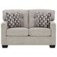 Ashley Mahoney Stationary Loveseat in Pebble, , large