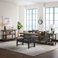 Timberlake Pomona Occasional Table Set in Black and Natural (Set of 4), , large