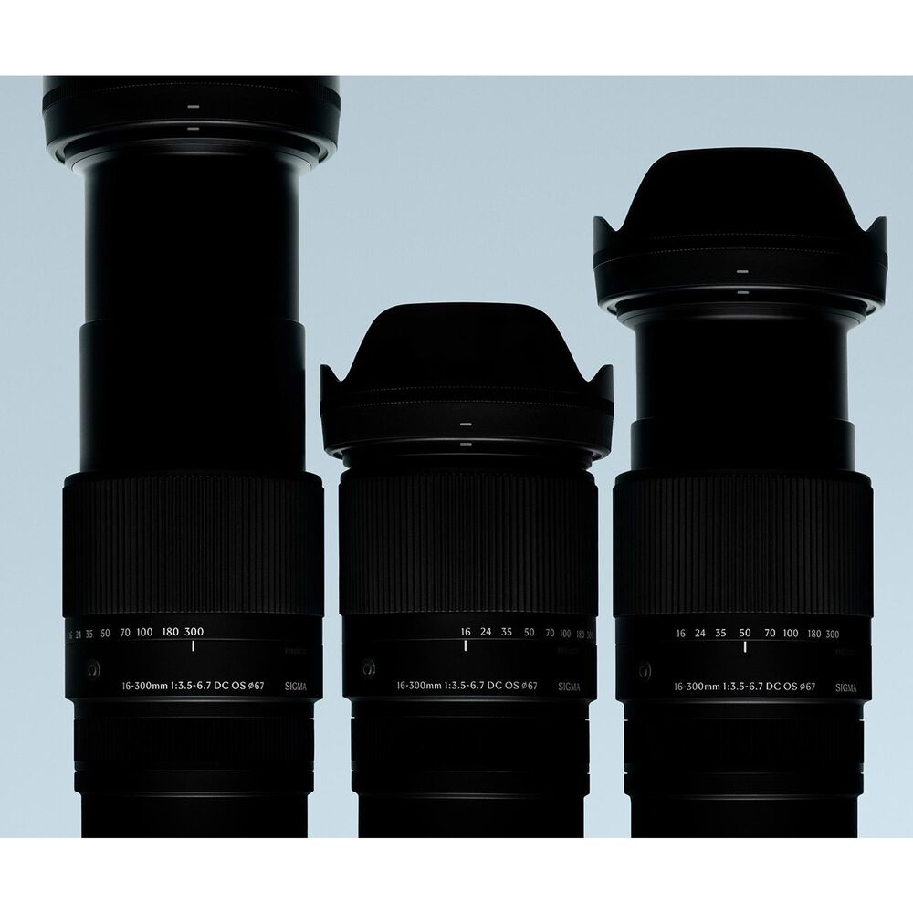 Sigma 16-300mm F3.5-6.7 DC OS Contemporary Lens for Sony Canon RF in Black, , large
