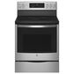 GE Profile 3-Piece Kitchen Package with 30" Free-Standing Electric Range and 24" Dishwasher in Fingerprint Resistant Stainless Steel, , large