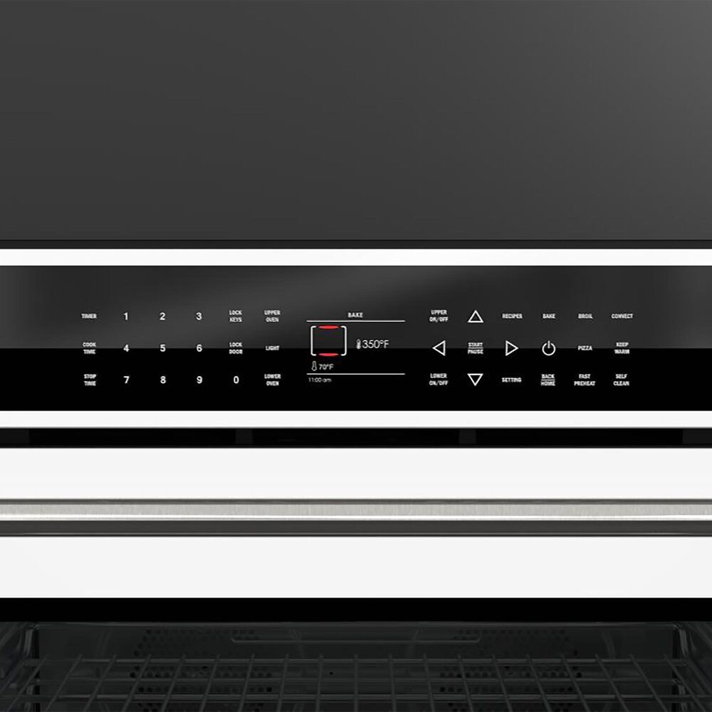 Fulgor Milano 30&quot; Touch Control Double Wall Oven in White, , large