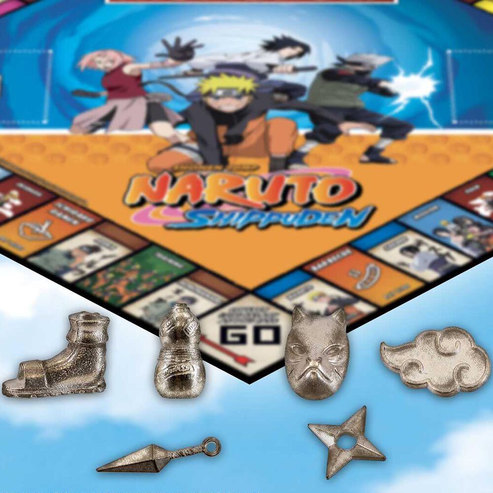 USAopoly Monopoly: Naruto Shippuden Game | Nebraska Furniture Mart