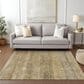 Dalyn Rug Company Burano BU12 3" x 5" Wheat Indoor/Outdoor Area Rug, , large