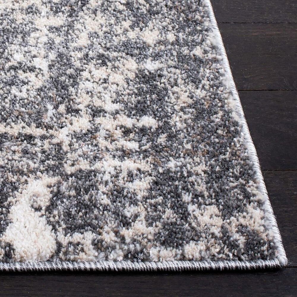 Safavieh Aston ASN705 9&#39; x 12&#39; Grey and Ivory Area Rug, , large