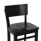 Linon Home Decor Briggs Counter Stool in Black (Set of 2), , large