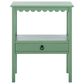Safavieh Haven Low Drawer End Table in Sage Green, , large