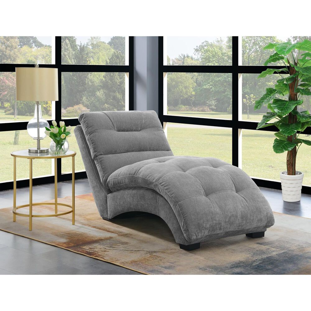 Mayberry Hill Dominick Chaise Lounge in Granite, , large