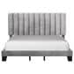 Richlands Furniture Crestone King Upholstered Platform Bed in Gray, , large