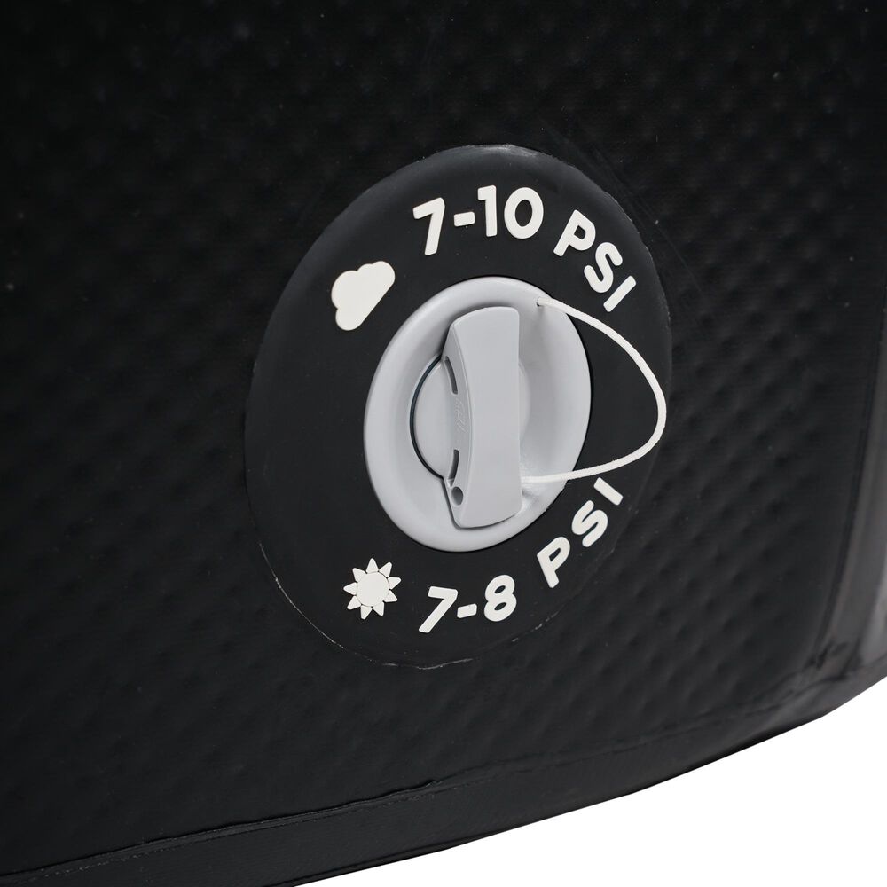 EZlife 1-Person 0.5HP Hot/Cold Chiller with 125cm Inflatable Cold Plunge in Black, , large