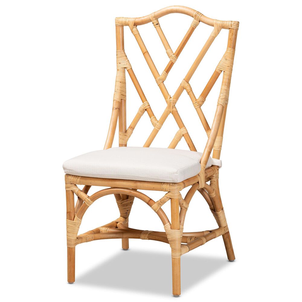 Baxton Studio Sonia Side Chair in Natural, , large