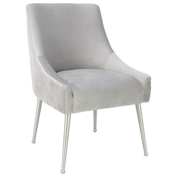 Tov Furniture Beatrix Side Chair in Light Grey, , large