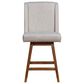 Blue River Stancoste 26" Swivel Counter Stool in Brown Oak, , large
