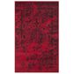 Safavieh Adirondack ADR101F-3 3" x 5" Red/Black Area Rug, , large