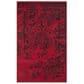 Safavieh Adirondack ADR101F-3 3" x 5" Red/Black Area Rug, , large