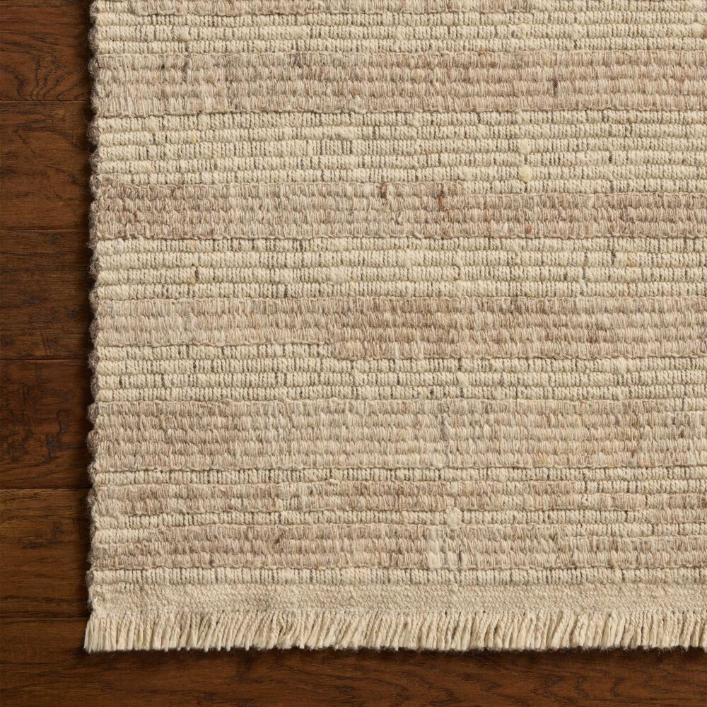 Loloi Valentina Beige and Taupe 5'6" x 8'6" Area Rug, , large
