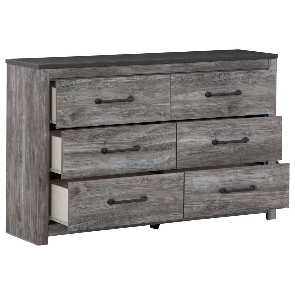 Ashley Bronyan 5-Piece King Bedroom Set in Dark Gray, , large