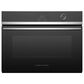 Fisher & Paykel 24 Single Electric Wall Oven with 23-Function and Fan Grill in Black and Stainless Steel, , large