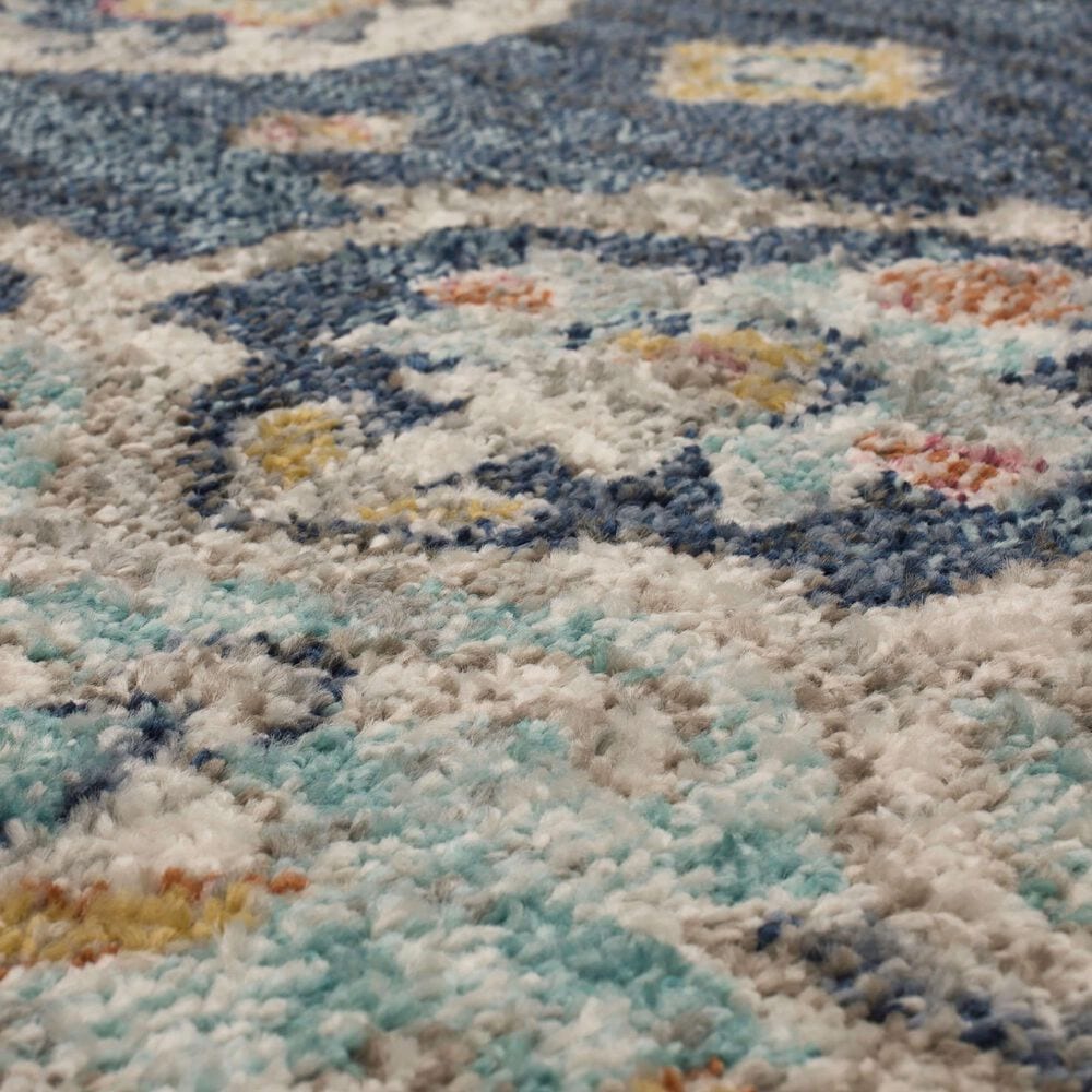 Mohawk Whimsy R1113 Blue 5'3" x 8' Area Rug, , large