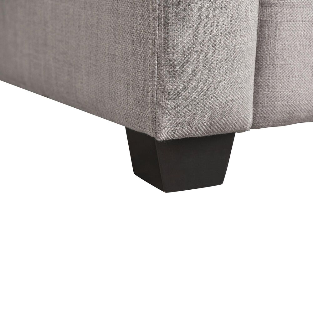 Lifestyle Solutions Hampton Queen Convertible Sofa in Steel, , large