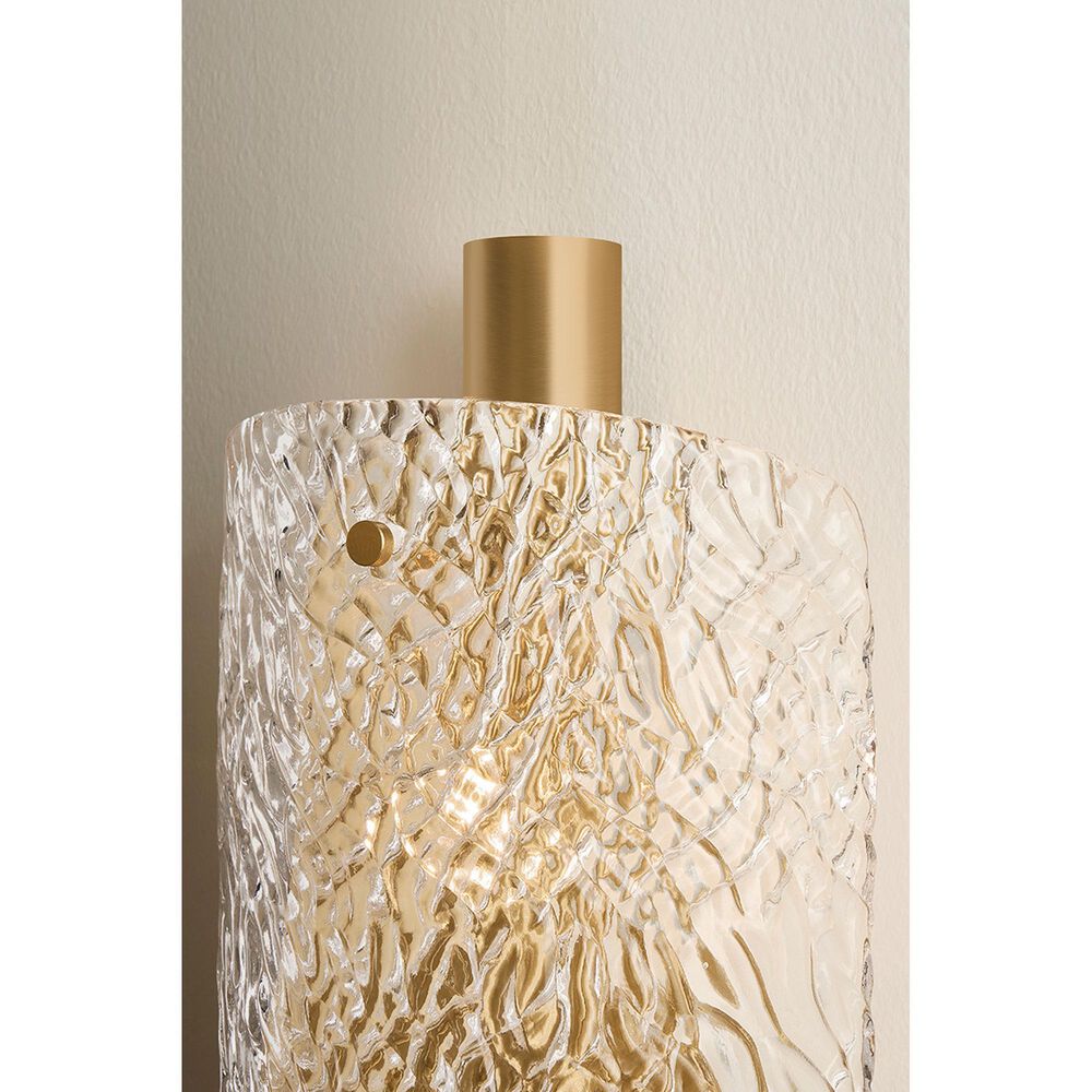 Troy Lighting Bergeron 2-Light Wall Sconce in Patina Brass, , large