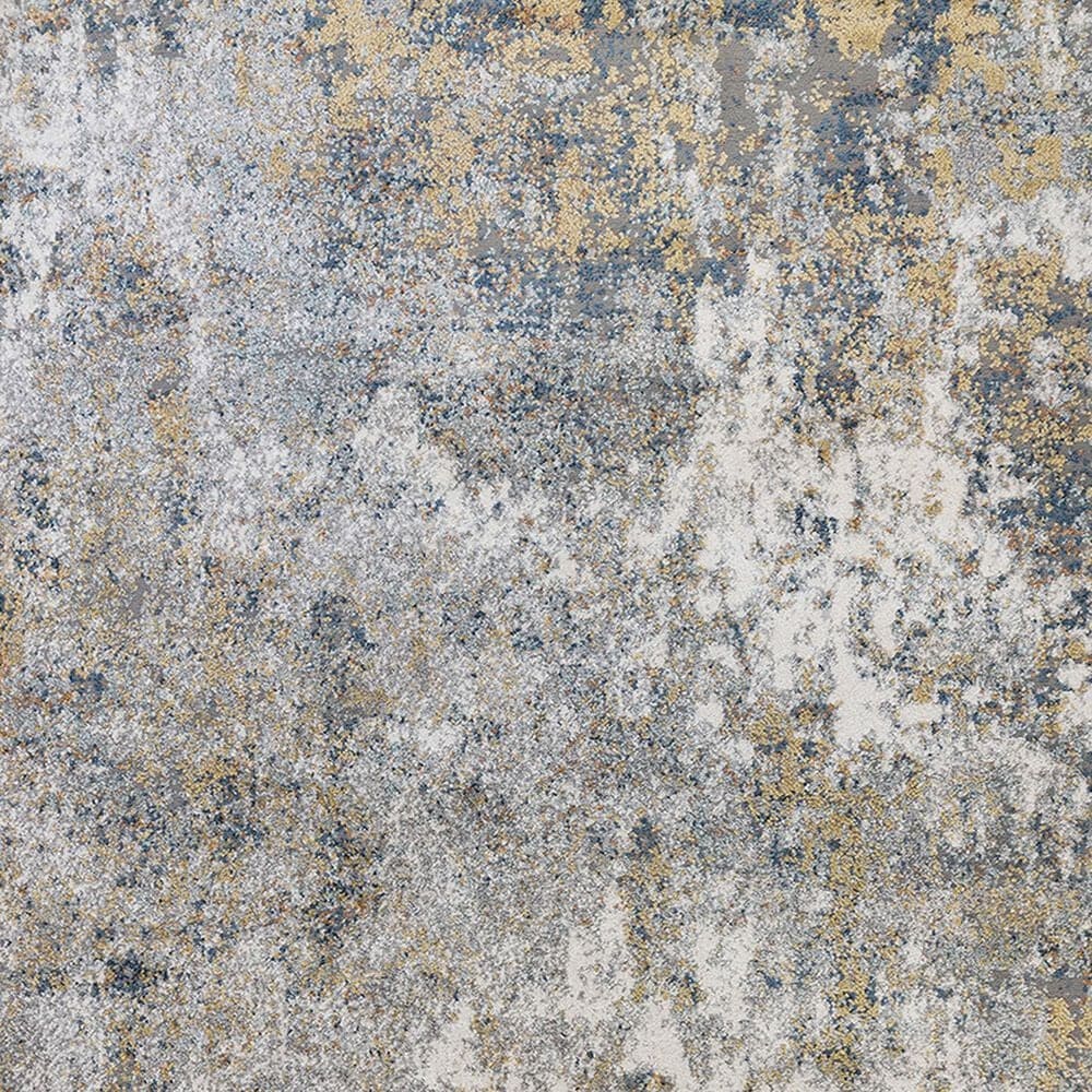 Amer Rugs Yasmin 5&#39;3&quot; x 7&#39;3&quot; Yellow and Blue Area Rug, , large
