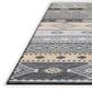 Dalyn Rug Company Sedona Southwestern 5" x 7"6" Midnight Indoor/Outdoor Area Performance Rug, , large