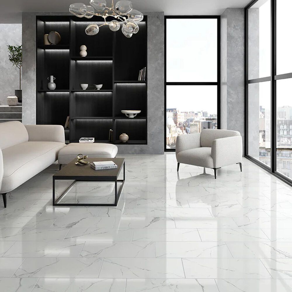 Emser Serendra Mila 12&quot; x 24&quot; Polished Porcelain Tile, , large