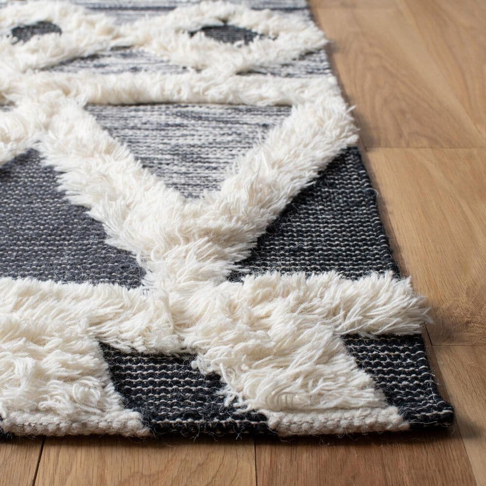 Safavieh Natura NAT685A 8&#39; x 10&#39; Ivory and Black Area Rug, , large
