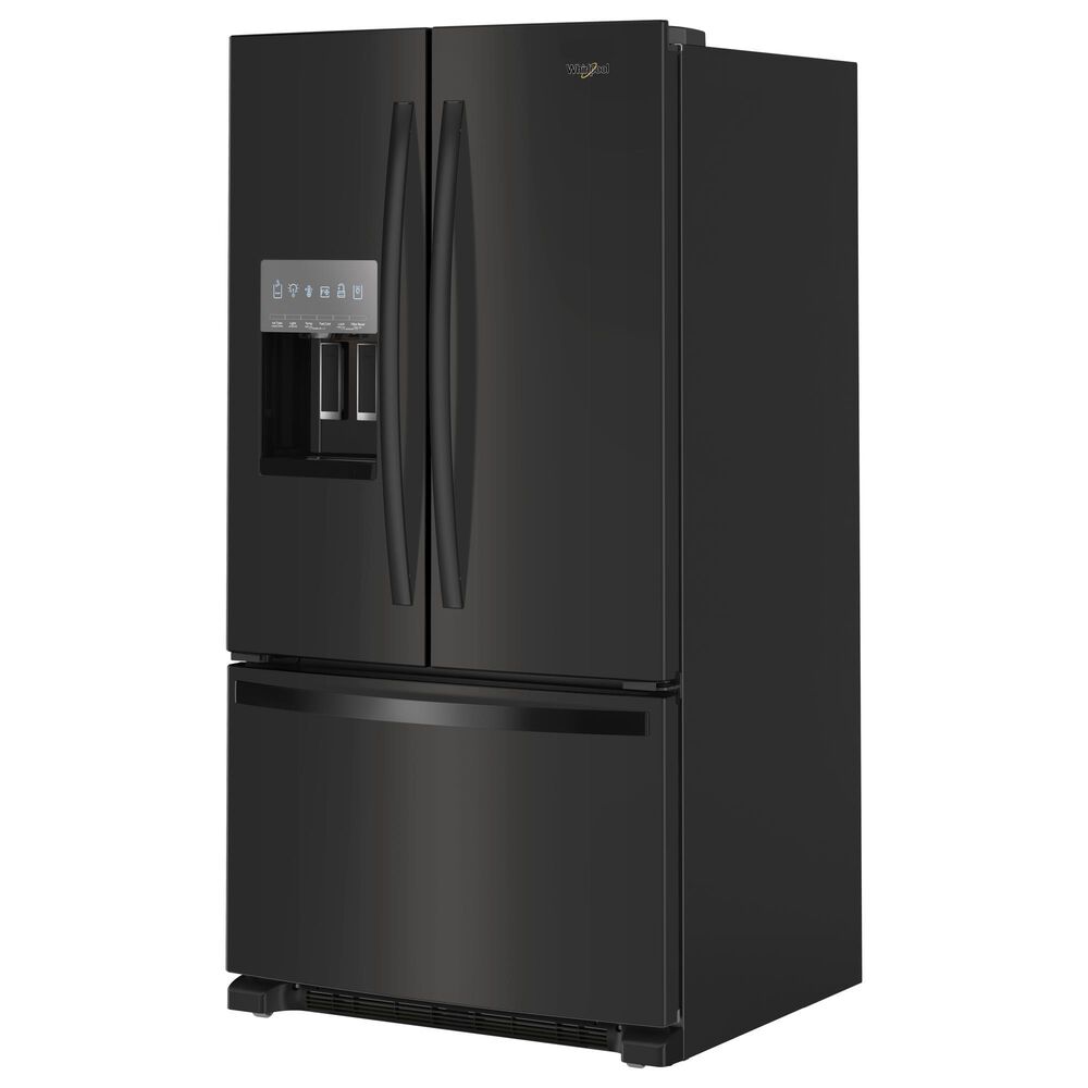 Whirlpool 24.7 Cu. Ft. French Door Refrigerator in Black, , large