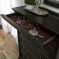 at HOME Caldwell Chest in Caldwell Dark Brown with Black, , large