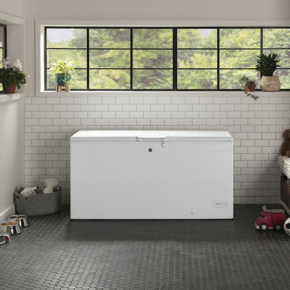 GE Appliances 15.7 Cu. Ft. Manual Defrost Chest Freezer in White, , large