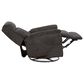 Flexsteel Sophisticated Manual Swivel Gliding Recliner in Steel, , large