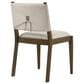 Coaster Ottowa Wood and Upholstered Dining Side Chair in Brown, , large
